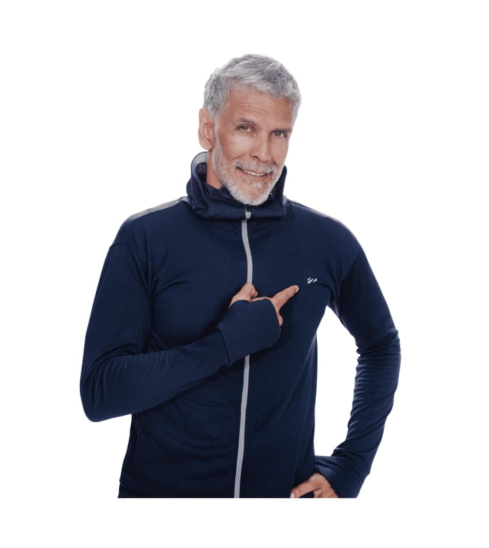 BLUE TYGA Sunscreen Jacket 2.0 - Advanced Protection from Sun & Pollution - UPF 50+ Protection