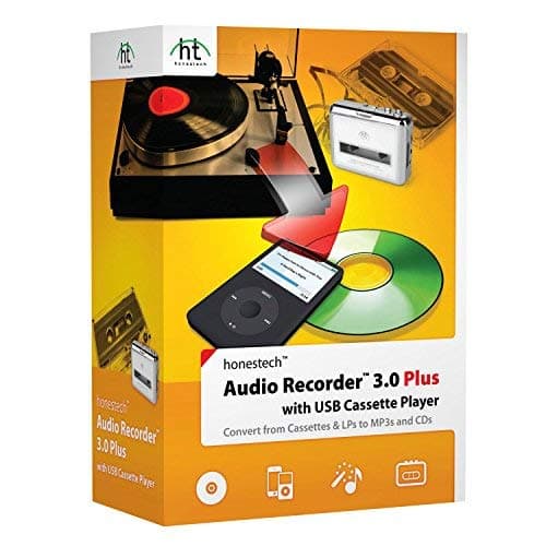 8110123 Audio Recorder 3.0 Plus- USB - Easily convert cassettes to MP3