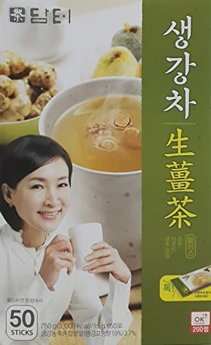 (Tea Collection)Herbal Supplement Healthy Ginger Tea (Ginger Tea Plus 15g x 50 sticks)