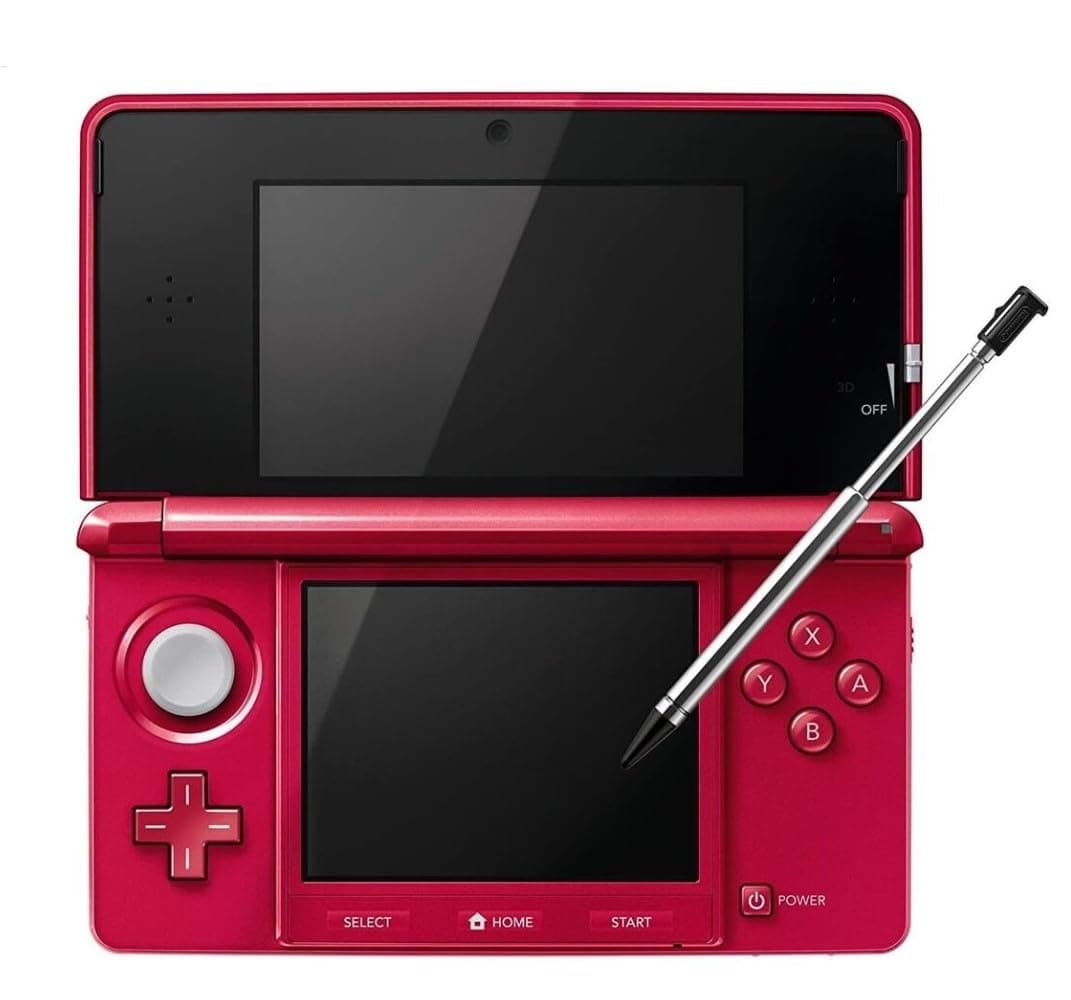 Nintendo 3DS Holiday Bundle - Flame Red with Super Mario 3D Land Pre-Installed (Renewed)