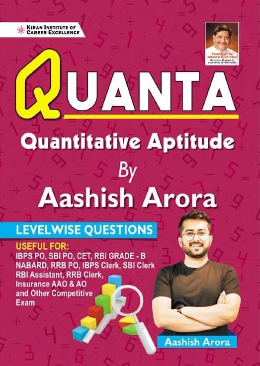 Quanta Quantitative Aptitude by Aashish Arora (English Medium)(3662)