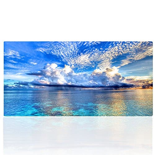 Cmhoo XXL Gaming Mouse Mat Extended & Extra Large Mouse Pad (80x40 Fengjing)