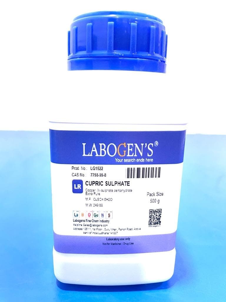 COPPER (II) SULPHATE Extra Pure 500gm