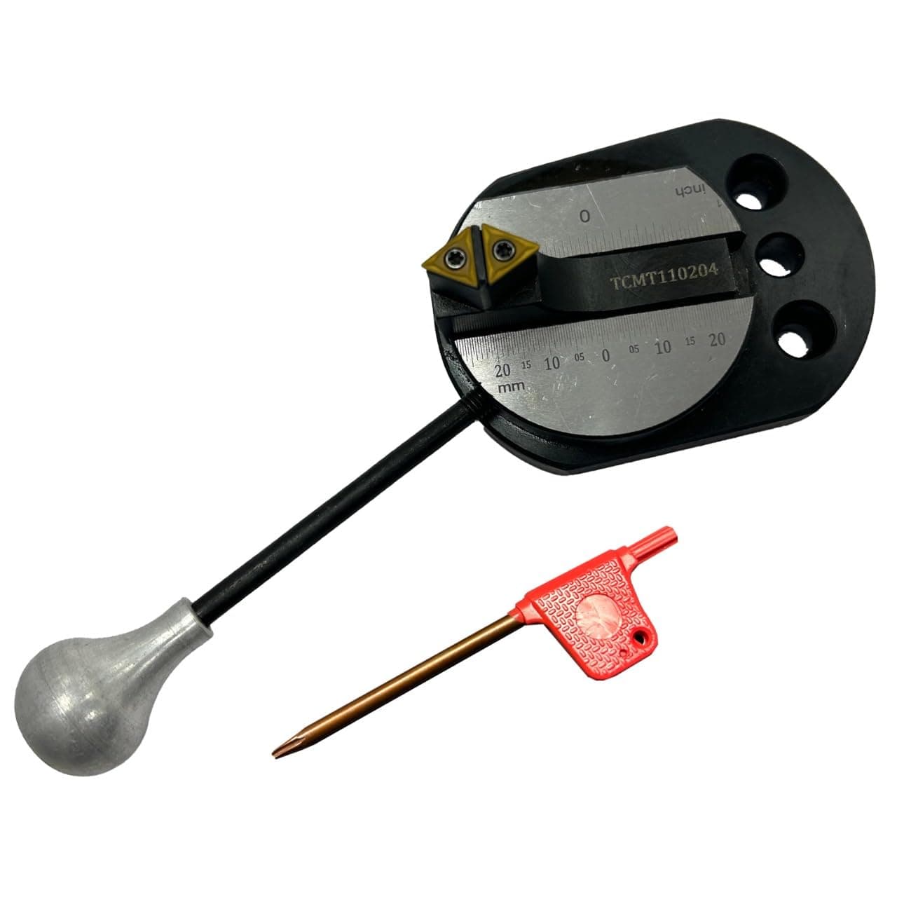 ASSORTS Assorted 7x14 / 7x16 Mini Lathe Unique World First Direct Fit Ball Turning Attachment - Turns Convex Balls (*See Working Video on Link) x 14 and Similar Size Mini Lathes Black