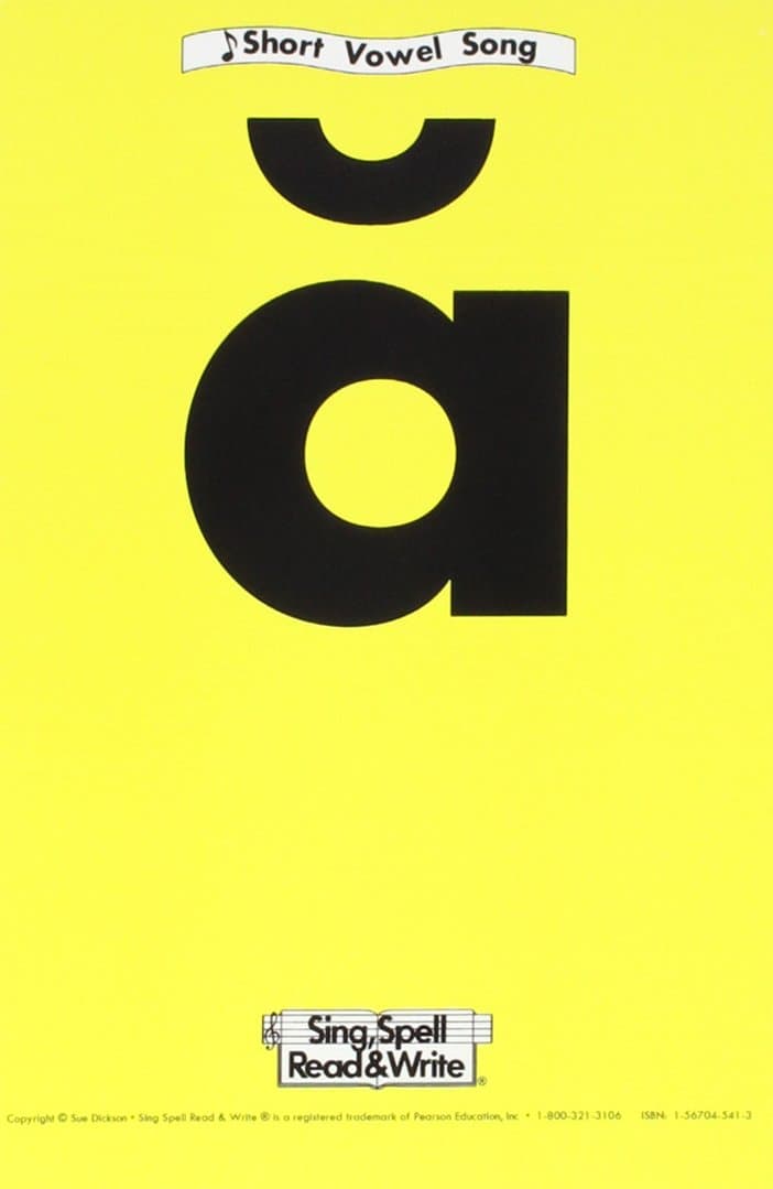 SHORT VOWEL CARDS SECOND EDITION SING SPELL READ AND WRITE