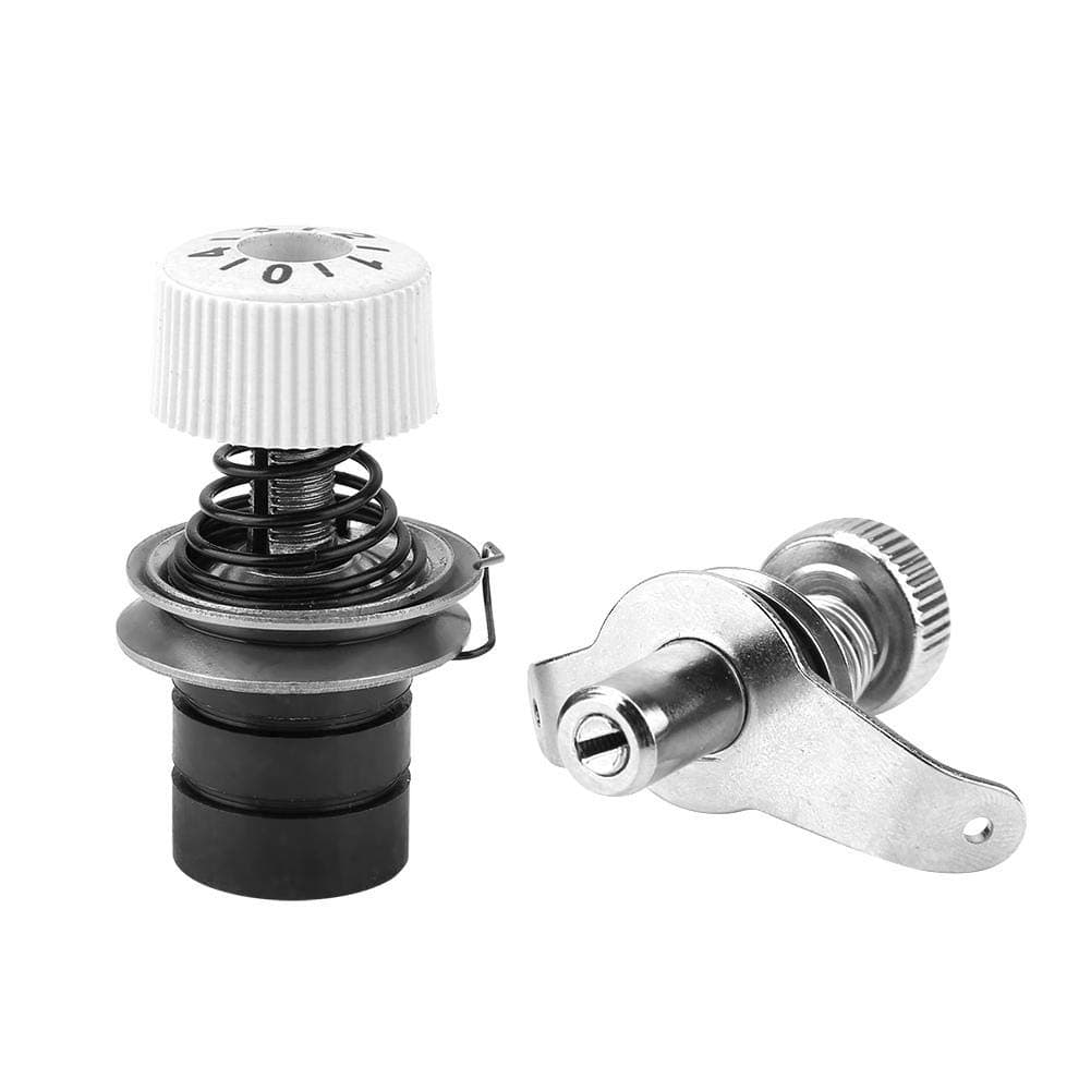 Naroote Compact Size Useful Simple Structure Thread Tension Part, Iron Sewing Thread Tension, Durable to Use Knitting Works Home Beginners for Knitting Lovers