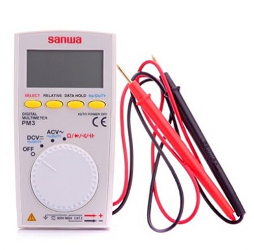 Sanwa PM3 Digital Multimeter with multi-function Pocket Type