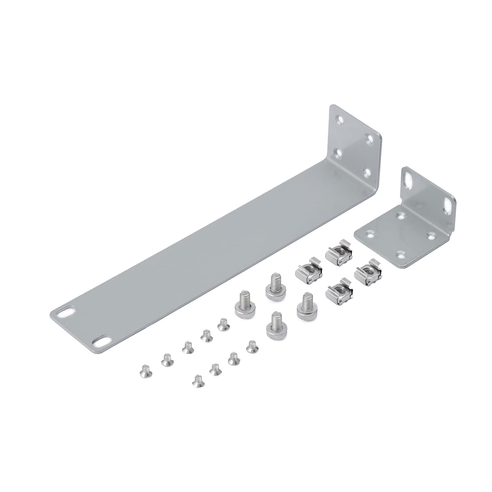 Rack Mount Kit for Ubiquiti Switch, 1U Rack Ears for EdgeSwitch ES-8-150W Switch 8 Port and for US-8-150W UniFi Switch 8 Port