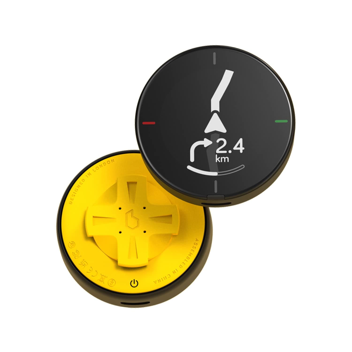 Bike GPS Computer - Velo 2 | Wireless Global Navigation Map | Weatherproof & 11+ Hours Battery Life | USB Charging | Sat Nav for Cycling with a Strap Mount Included | Glove Friendly