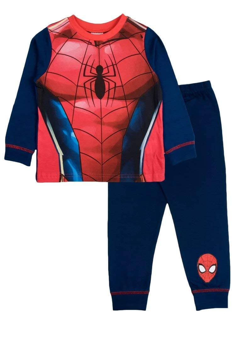 Spiderman MarvelsBoys Spiderman Pyjamas Marvel 2 3 4 5 6 7 8 Years