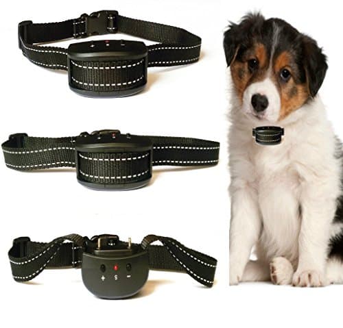 Classic Design RFV - Reflective Strap No Bark Dog Collar **VIBRATE** (Extra Small & Small Dog 4lb to 24lb) Anti Bark Collar (New Arrival 2016) 100% Guaranteed - Lifetime Warranty