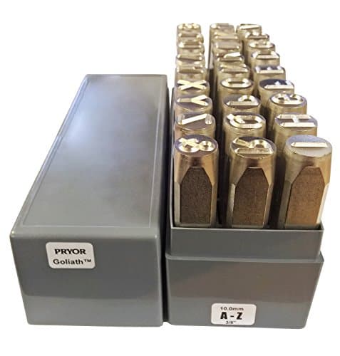 Pryor Goliath Phd27100 AZ Heavy Duty Sharp Faced Punches, 27 Piece, 3/8", 10.0mm