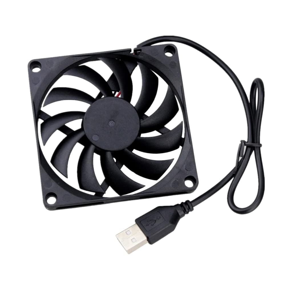 5V USB DC Cooling Fan 80mm x 80mm x10mm Computer Case Fan PC Latop CPU Fan Cooler Heatsink