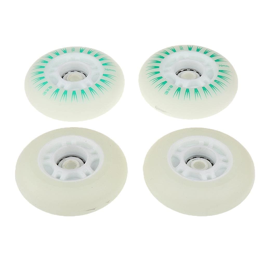 4pcs PU Wheels Roller Skating Inline Skating Parts ??Skating Accessory