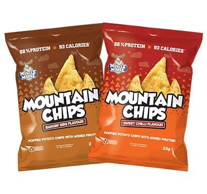 Muscle Moose Mountain Chips (Protein Crisps) (Mixed, 6), 1 Units