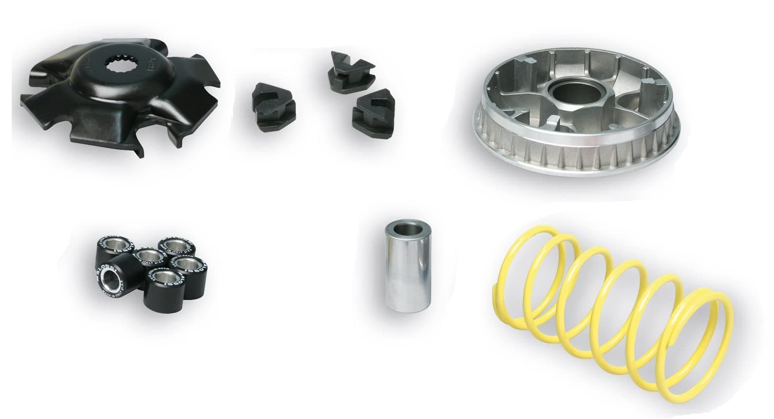 High Speed Performance Variator KIT For YAMAHA Zuma BWS Cygnus X, MBK X 125cc OEM 5MLE76200200, 5UAE76320000, 5MLE76230000, 4CWE76530000 903871680100, HPE76110000, 905014580100, Part# 5112701