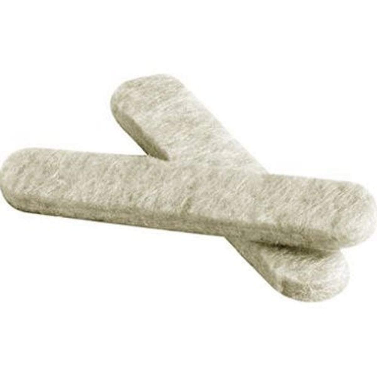 Shepherd Hardware 9937 1/2-Inch x 2-5/8-Inch Heavy Duty Self-Adhesive Felt Furniture Strips, 16-Count