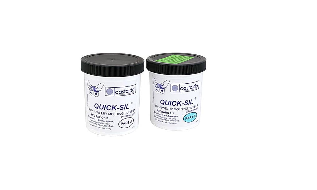 CASTALDOQuick-SIL Two Part RTV Silicone Putty Kit 2.2 lbs/ 1 Kg.