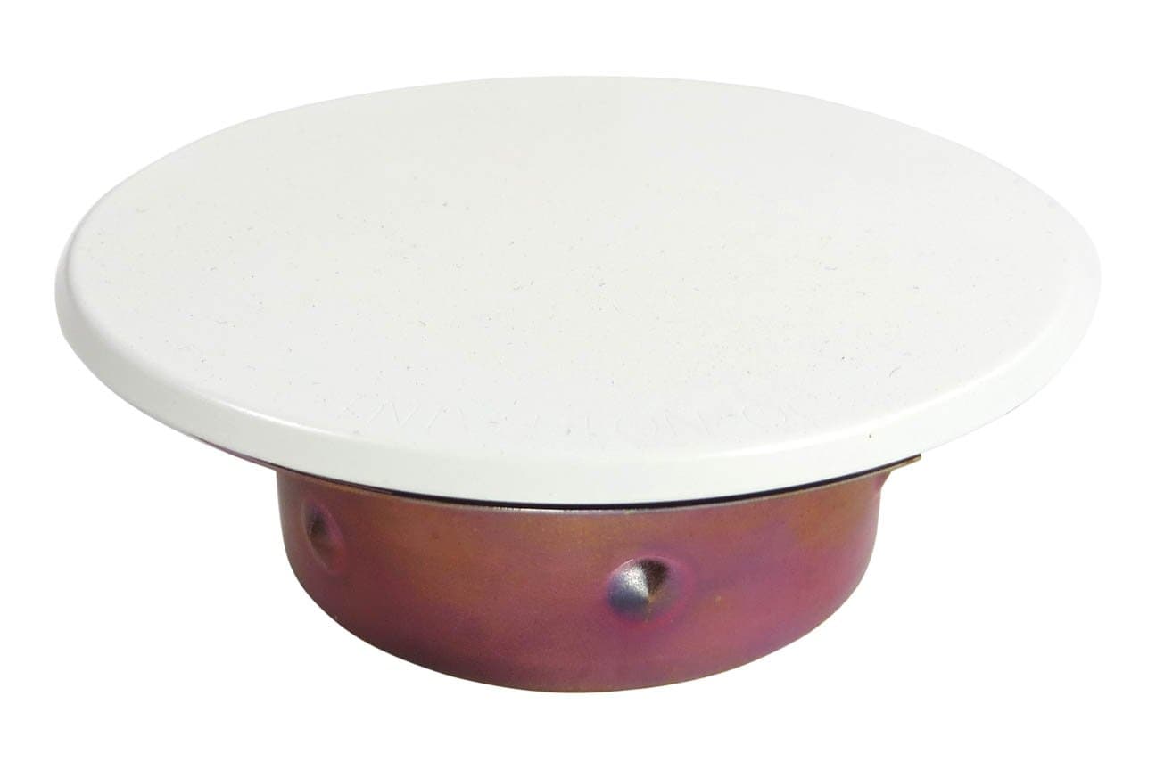 RFII White Flat Cover Plate - 139 Degrees