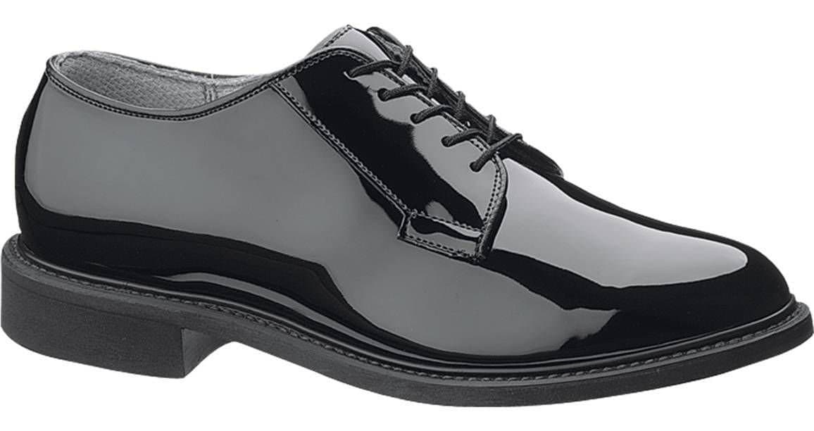 Bates Men's High Gloss Uniform Work Shoe,Black, 12.5D (M) US