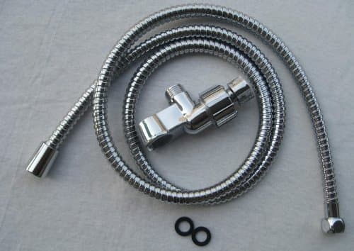 Stainless Steel Shower Hose and Hook