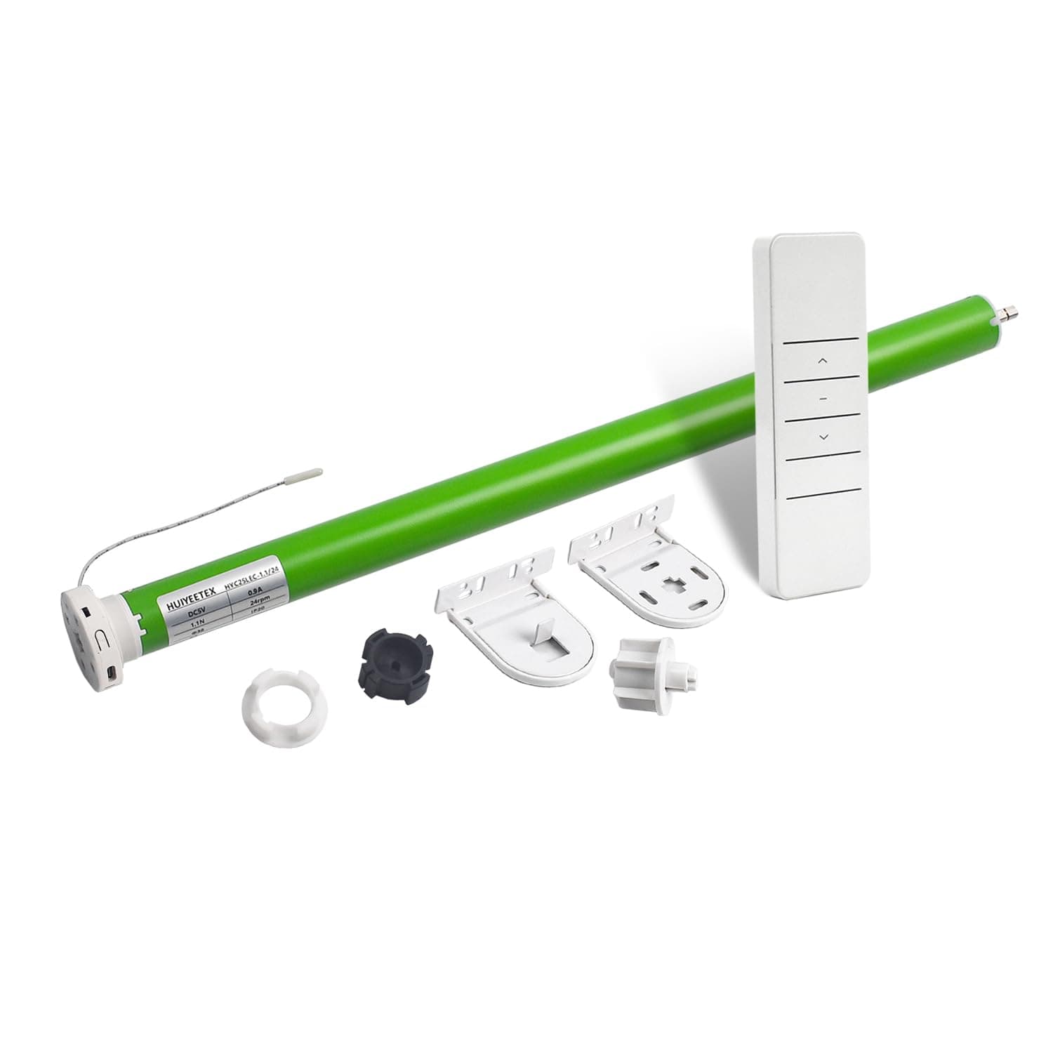 5V USB-C Tubular Motor Blinds Kit Retrofit Motorized Roller Blind with Remote Control, Rechargeable Smart Blinds for Windows