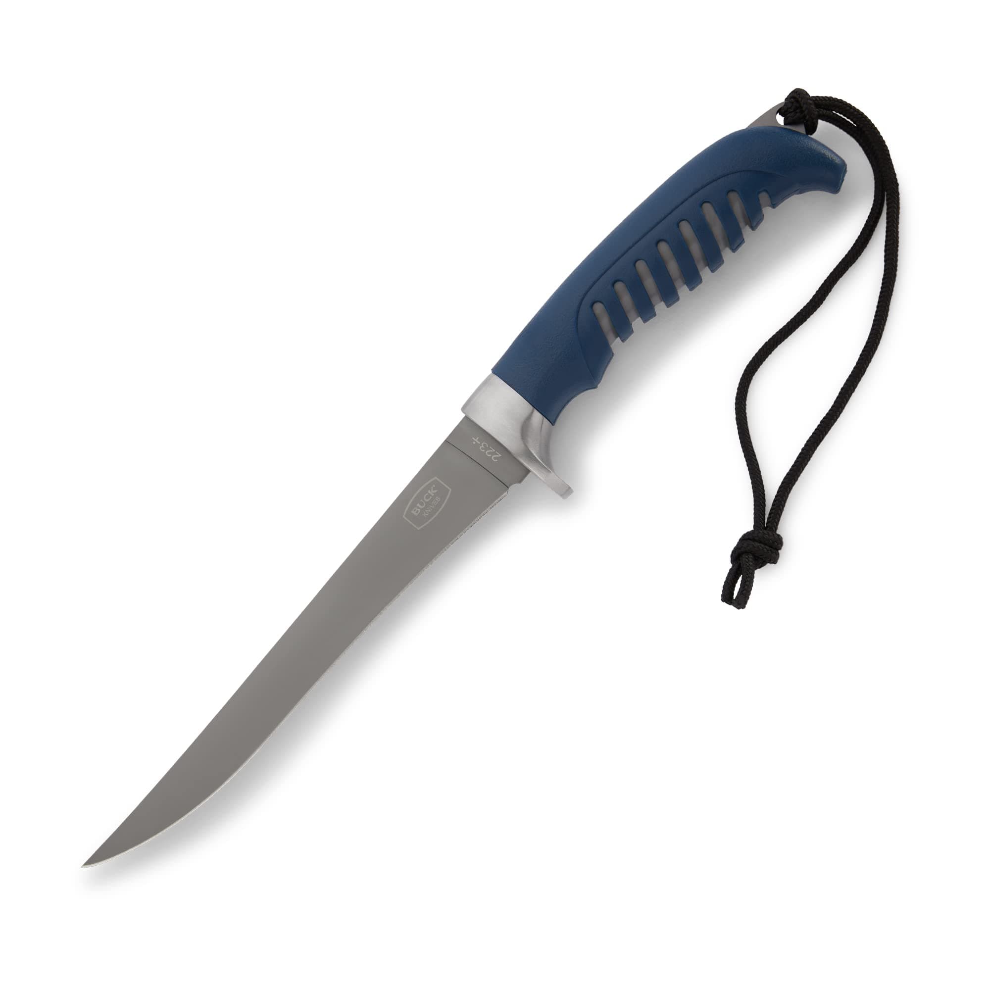 Silver Creek Fillet Knife Blue Handle