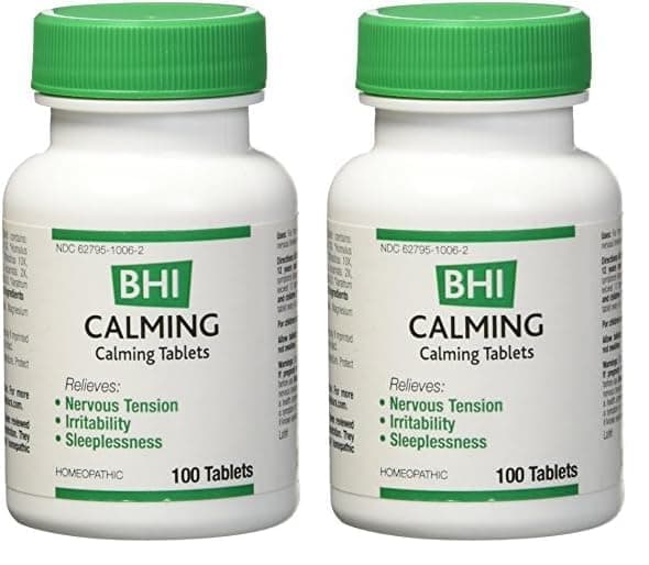 BHI - Calming, 100 Tablets (Pack of 2)