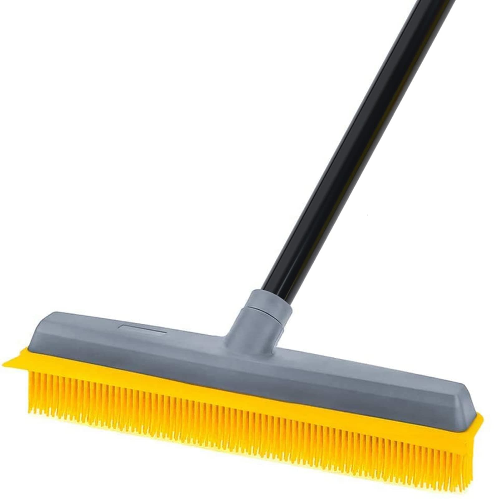 Rubber Floor Brushes, Artificial Grass Cleaner Brush with 150 CM Long Handle,...