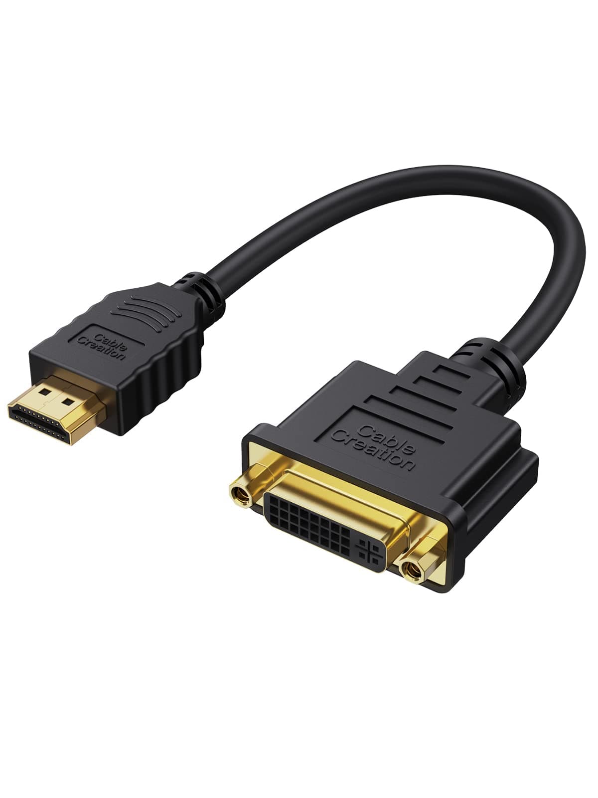 Short HDMI to DVI