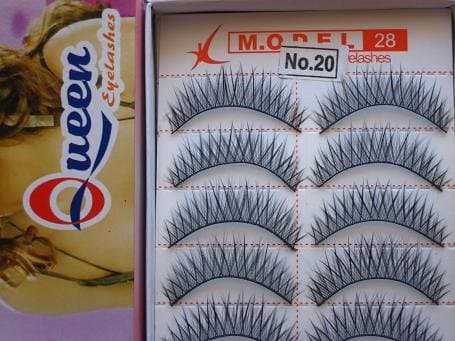 Queen Model 28 Lashes Pick Any Style #20, 21, 38, 42, 47 or 56 Fake Eyelashes 10 Pairs of Lashes