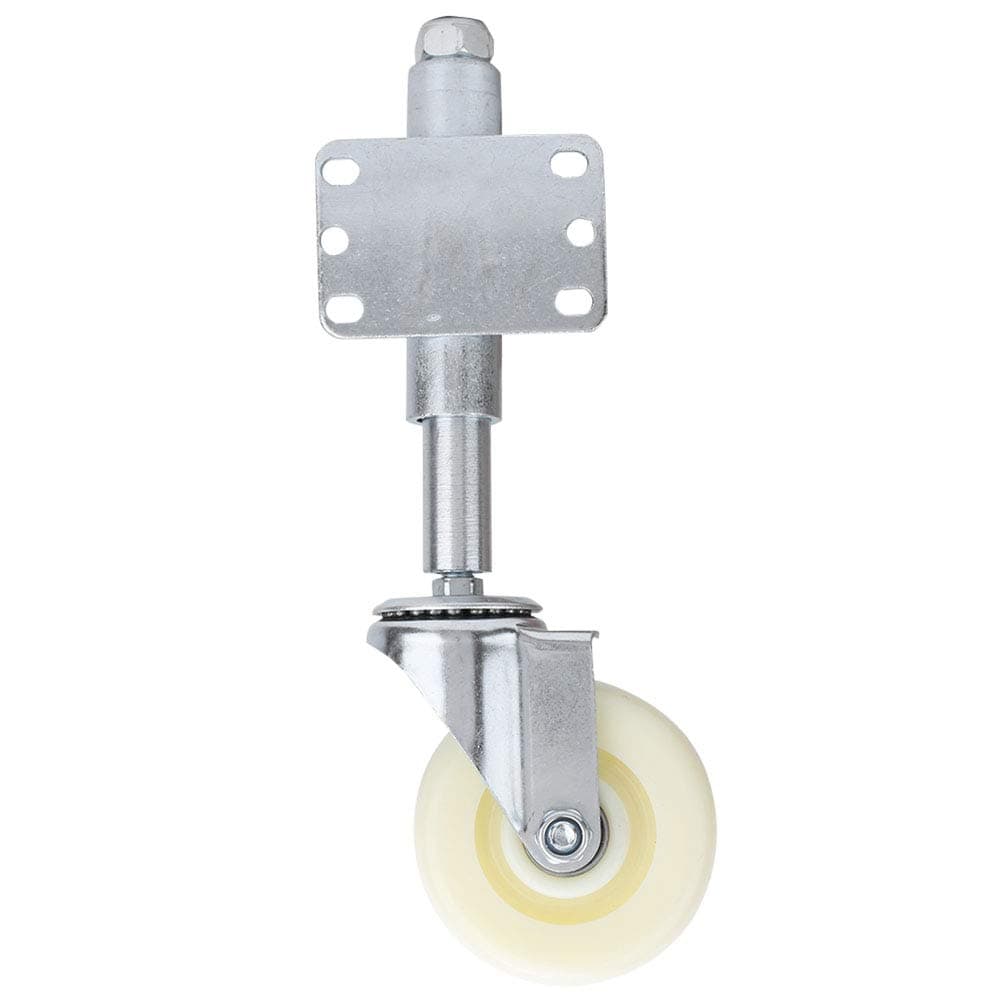 Gate Caster, 4 Inch Nylon Universal Door Roller Caster, Heavy Duty 440lbs Caster White for Farm for Home