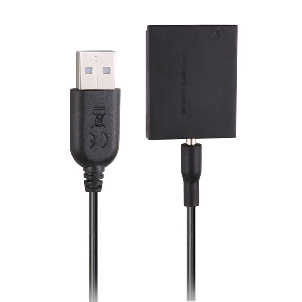 DR-40 DC Coupler replace of NB-6L Battery, USB DC Power Cable Replacement for ACK-DC40 AC Power Adapter, suit for Canon PowerShot SX240 HS, SX500 IS, SX170 IS, SD3500 IS, ELPH 500 HS,SX600 HS,SX700 HS