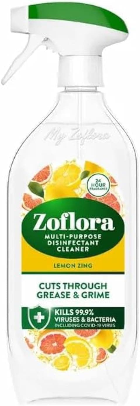Lemon Zing Multi-Purpose Disinfectant Cleaner Spray 800 ml