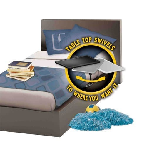 Swivel Bedside Tray Table with Adjustable Height