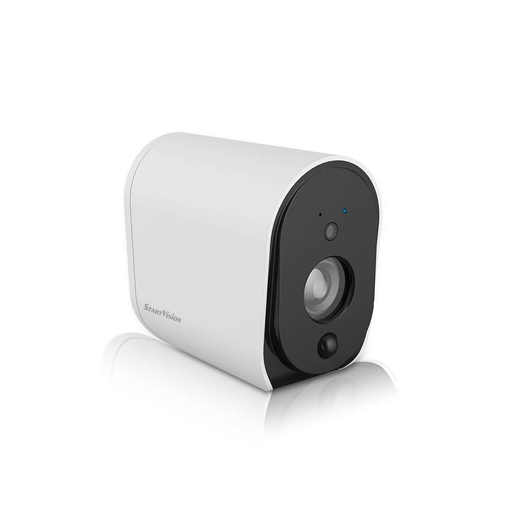 StartVision Battery Powered Home Security Camera, Wire Free 1080P HD Wifi IP Camera with Night Vision Motion Detection, 2.4 GHz Wifi Outdoor/Indoor Wireless Surveillance Camera, IP65 Weatherproof