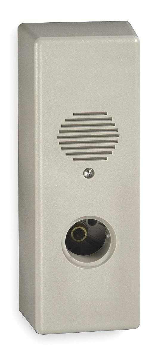 Door Exit Alarm, Steel, Gray, Mortise