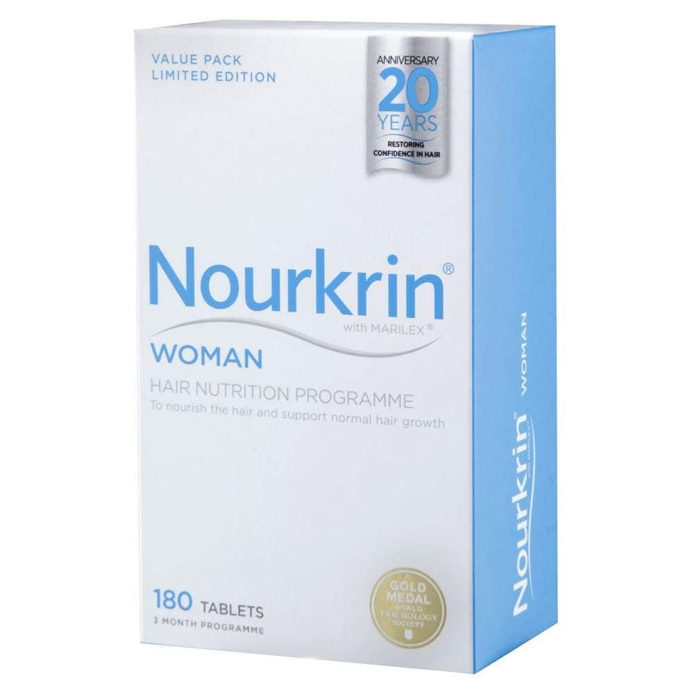 Nourkrin Extra Strength Hair Growth & Condition - 180 Tablets