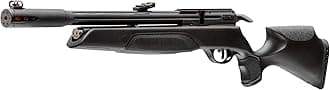 GAMO Arrow PCP Air Rifle, Multi-Shot 10X Magazine, Straight Pull Charging Handle, Whisper Fusion Noise Dampening, CAT 2-Stage Trigger, Open Sights