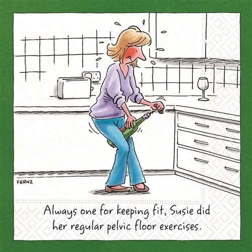 Design DesignKeeping Fit Cocktail Napkins