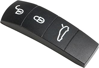 Key Button Cover Compatible with Porsche Panamera Models from 2010 to 2016 The Key fob Center Button Rubber Protectors Compatible with Porsche Accessories