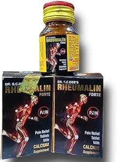 AABB20 Dr SC Debs Rheumalin Forte Pain Relief Tablet With Supplement - SET OF 2 Bottles