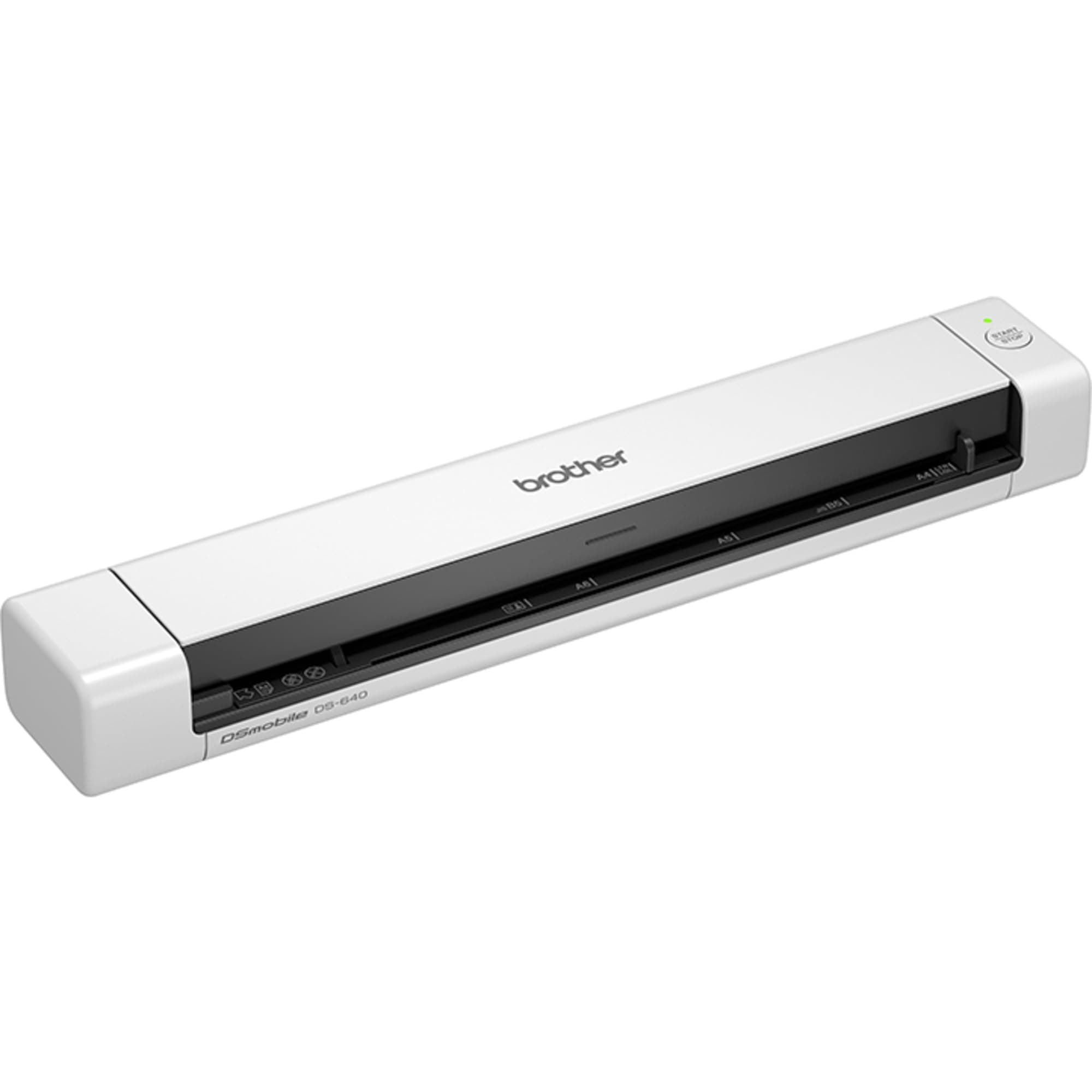 DS-640 Document Scanner, USB 3.0, DSMobile, Portable, 15PPM, A4 Scanner, Includes Micro USB Cable, White