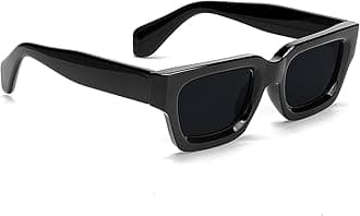 Trendy Square Sunglasses for Men Women Fashion Thick Rectangle Sun Glasses UV Protection Shades Designer Style