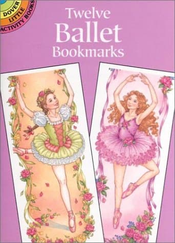 Twelve Ballet Bookmarks (Dover Bookmarks) Paperback – May 13, 1999