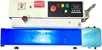 - By Master Machines Heavy Duty Continuous Horizontal Ms Band Sealer With Nitrogen Flushing Kit, Automatic Band Sealing Machine, Automatic Packaging Machine - 1 Year Warranty Mm - 10