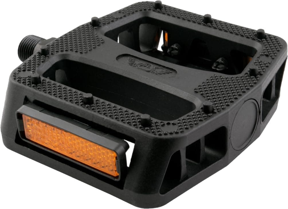 Pedals 12 Oclock Nylon 9/16 Bk