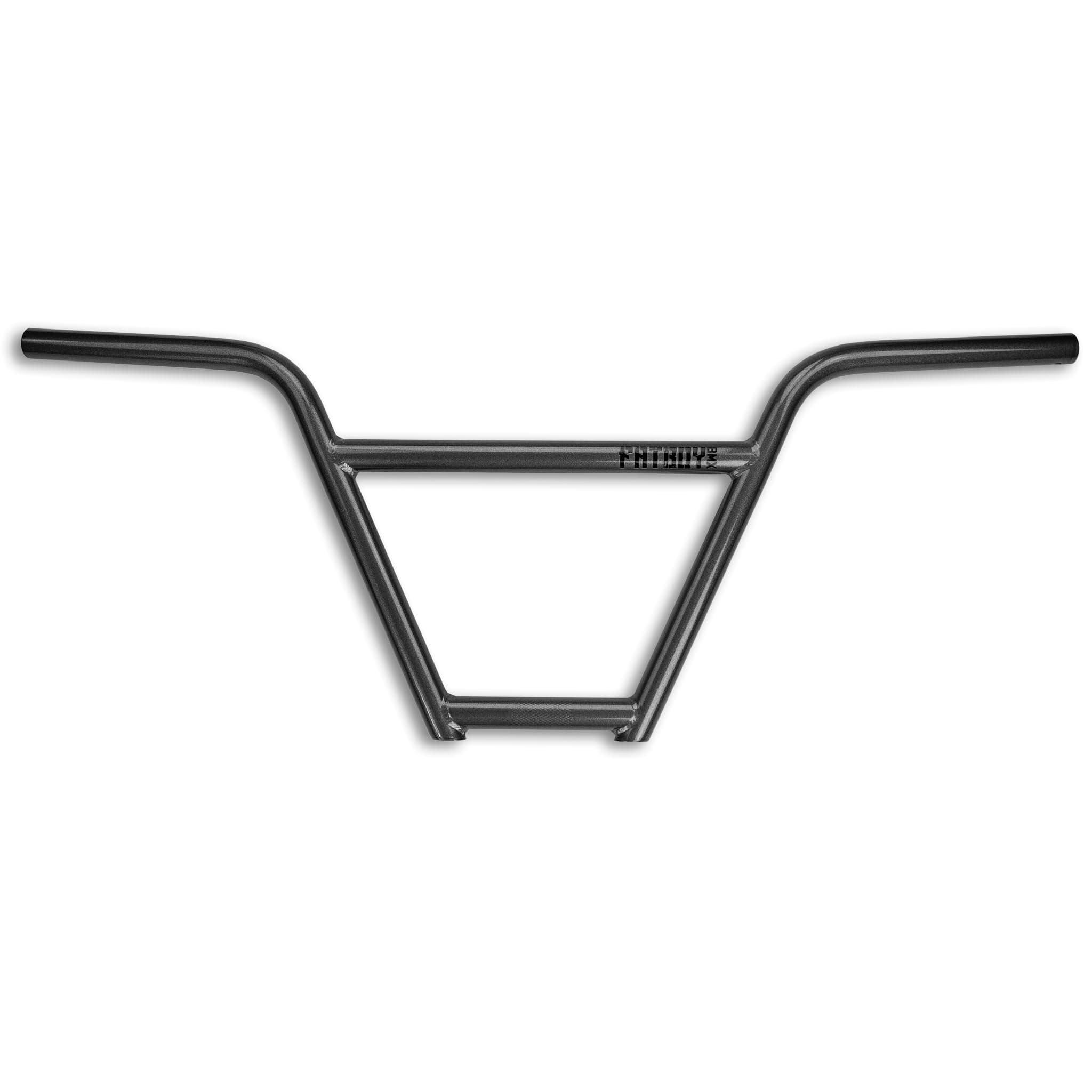 Fatboy Mini BMX Handlebar 4pc Chromoly 4130 with a 9.5 inch Rise (4-pc FBHB Grey)