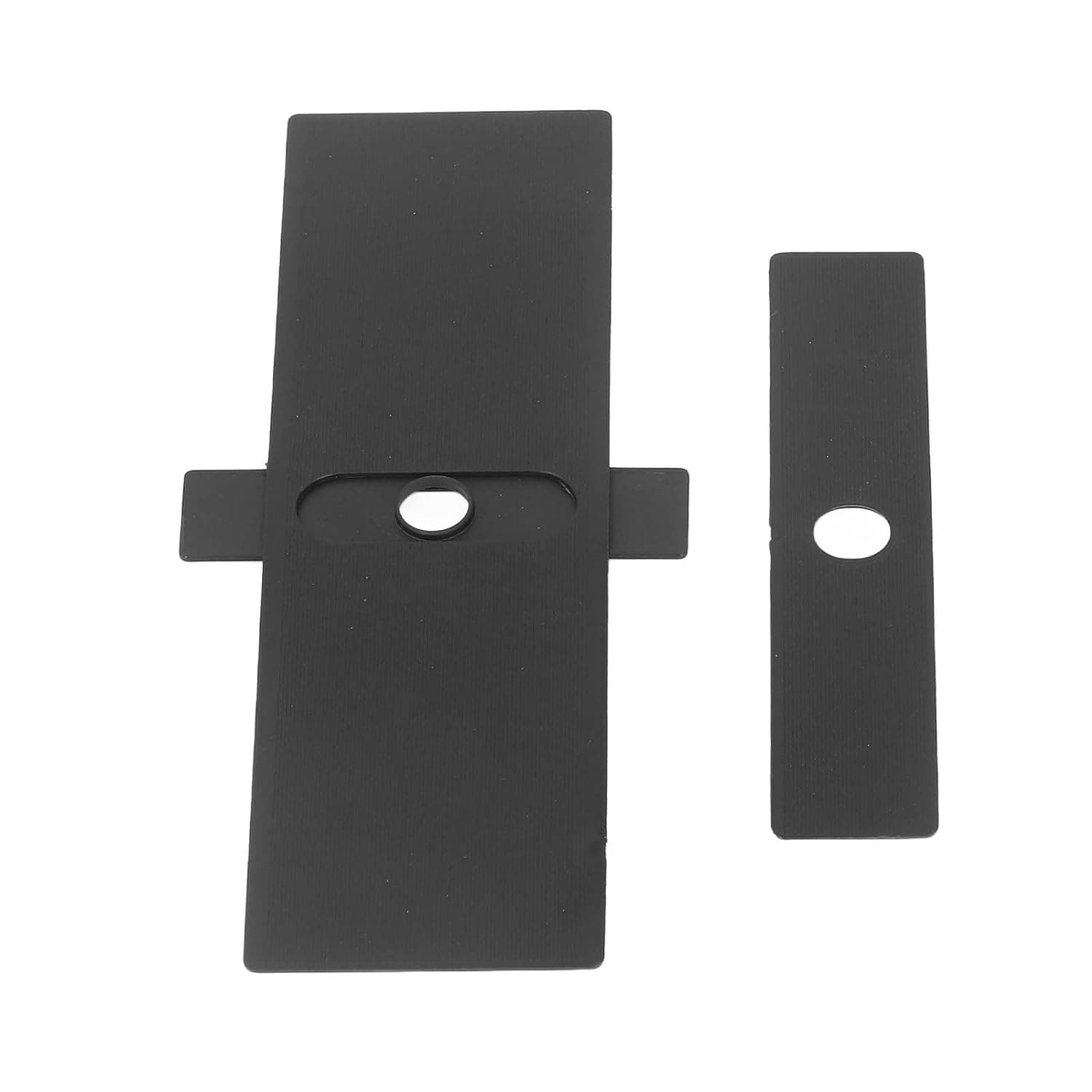 GUPE Car Shift Panel Dust Cover, 8015A066 8015A065 2PCs Shift Lever Panel Trim Strip Easy to Install Gear Shift Panel Cover Replacement for Mitsubishi Pajero V93 V80 V87 V97