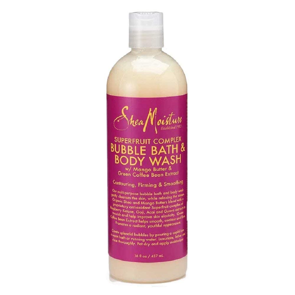 Sheamoisture Superfruit Complex Bubble Bath & Body Wash 16 Oz